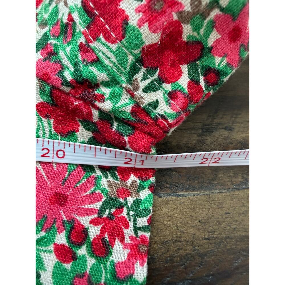 Christopher & Banks Floral Button Front Maxi Dress Size 14 Linen Blend Y2K NWT - Picture 8 of 9